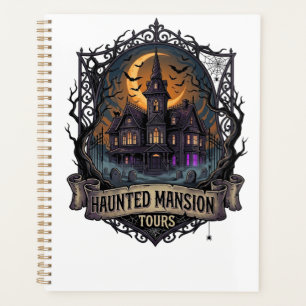 Haunted Mansion Tours Halloween Gothic House Cresc Planner