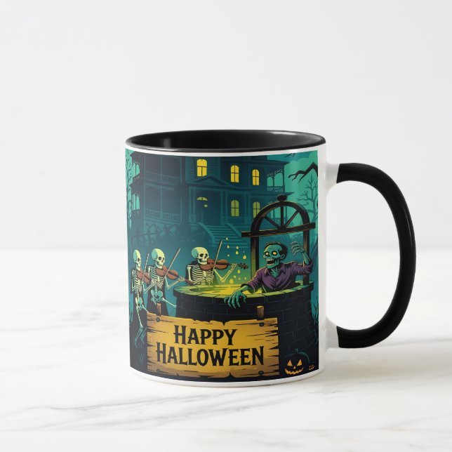 Haunted Mansion's Zombie Wishing Well: Mug (Right)