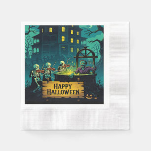 Haunted Mansion's Zombie Wishing Well: Napkin