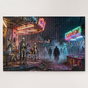 Haunted Midway Jigsaw Puzzle