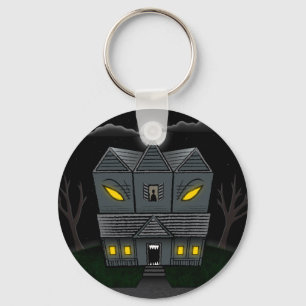 Haunted Monster House Key Ring