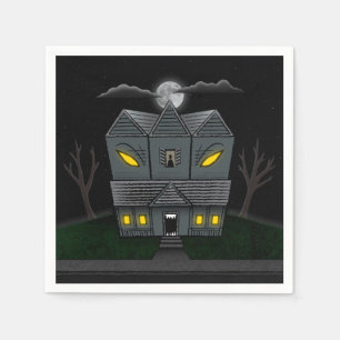 Haunted Monster House Napkin