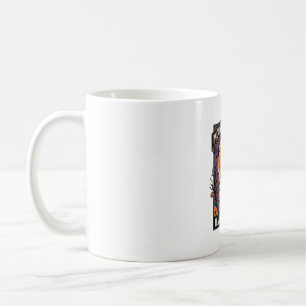 Haunted Moon Shirt Vintage Engraving Halloween Gra Coffee Mug