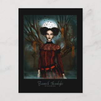 Haunted Moonlight Postcard