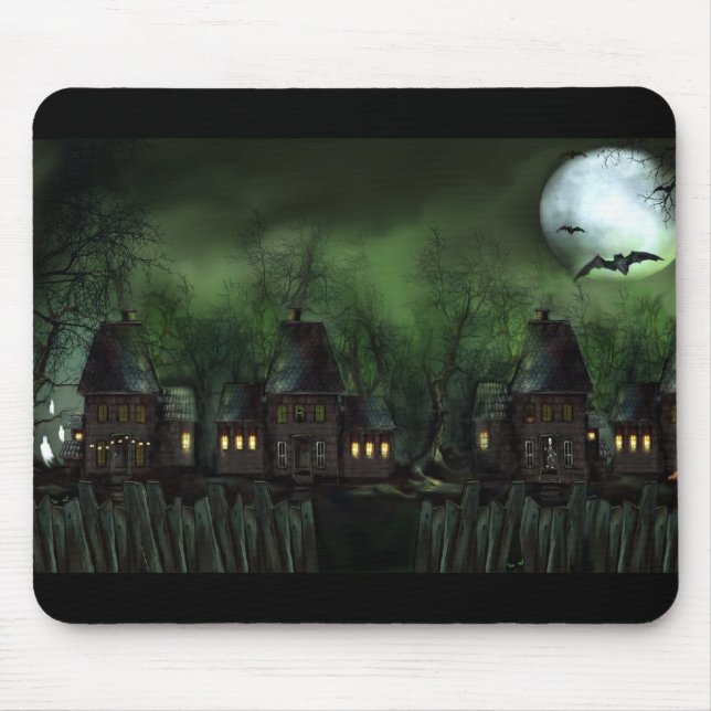 Haunted Neighbourhood  Mousepad (Front)
