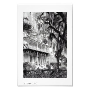 Haunted New Orleans Home 1 Photo Print