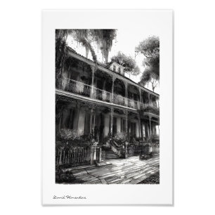 Haunted New Orleans Home 2 Photo Print