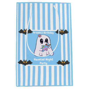 Haunted Night Party birthday – Colourful Halloween Medium Gift Bag