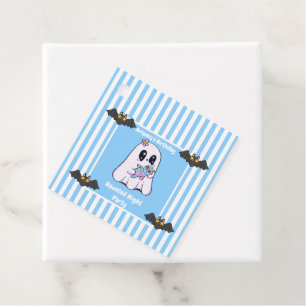 Haunted Night Party Birthday – Halloween night Favour Tags