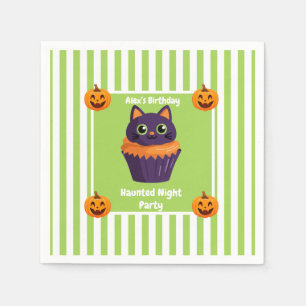 Haunted Night Party Birthday – Halloween night Napkin