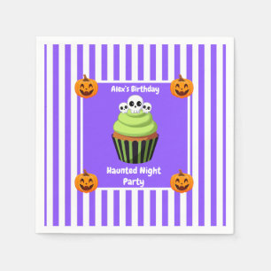 Haunted Night Party Birthday – Halloween night Napkin
