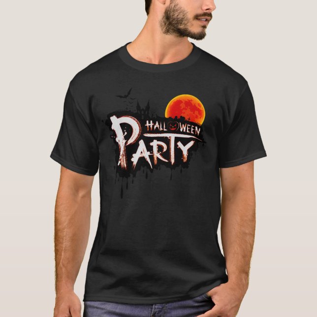 Haunted Night Vibes T-Shirt (Front)