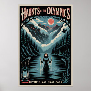 Haunted Olympic National Park Poster