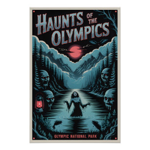 Haunted Olympic National Park Poster