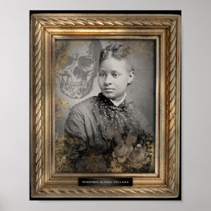 Haunted Portrait   African-American Woman  Poster