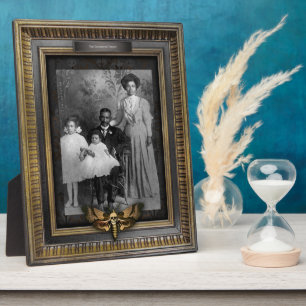 Haunted Portrait Plaque African-American Fam