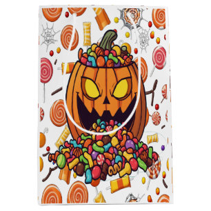 Haunted Pumpkin Gift Bag