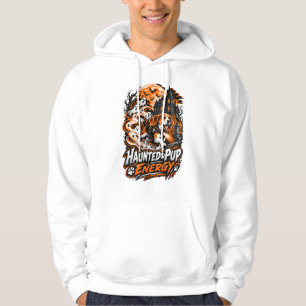 Haunted Pup Energy Beagle Halloween Ghost Hunter S Hoodie