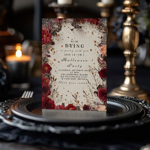 Haunted Romance Halloween Party Invitation