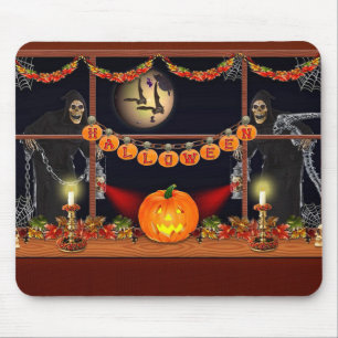 Haunted Scene Mouse Mat