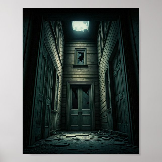 Haunted Shadows: The Abandoned House Poster (Front)