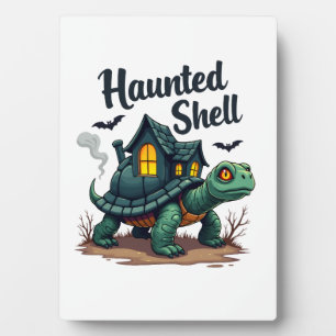 Haunted Shell Turtle Plaque