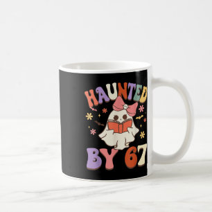 Haunted Six Seven 6 7 Meme 67 Skeleton Hand Hallow Coffee Mug