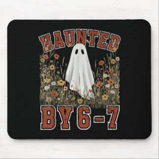 Haunted Six Seven 6 7 Meme 67 Skeleton Hand Hallow Mouse Mat