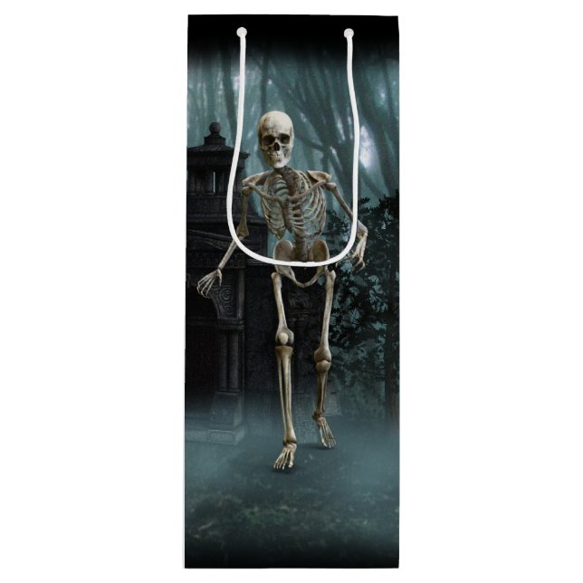 Haunted Skeletons Spirit Gift Bag (Front)