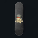 Haunted Skull & Bones Playing Cards Mystic Gothic  Skateboard<br><div class="desc">This cool skateboard featuring haunted skull wearing hat with playing cards would make a wonderful gift for skull lover!</div>