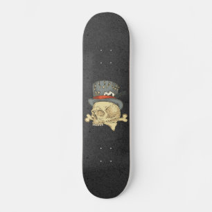 Haunted Skull & Bones Playing Cards Mystic Gothic  Skateboard