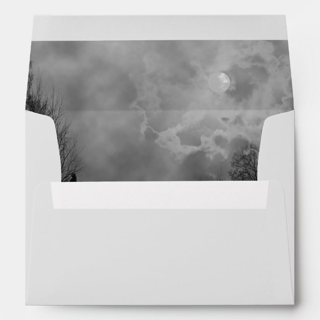 Haunted Sky Full Moon Envelopes (Back (Bottom))