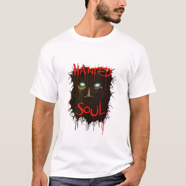 Haunted Soul Halloween T-Shirt (Front)