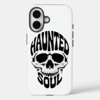 Haunted Soul Skull Typography