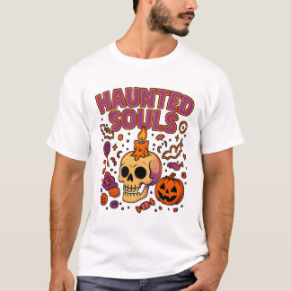 Haunted Souls Halloween Clothes Cute Unisex T-Shirt