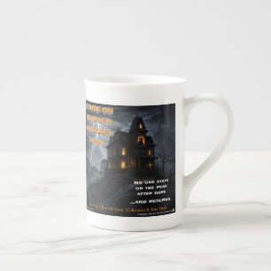 Haunted Squirrel Peak Bone China Mug