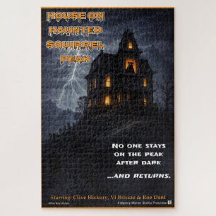 Haunted Squirrel Peak Jigsaw Puzzle