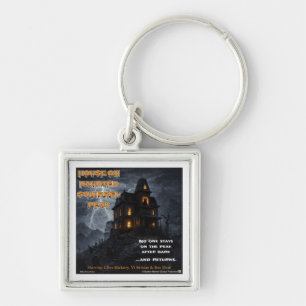 Haunted Squirrel Peak Key Ring