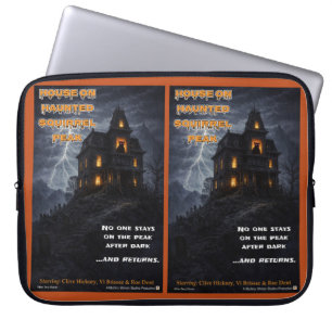 Haunted Squirrel Peak Laptop Sleeve