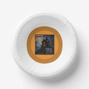 Haunted Squirrel Peak Paper Plate