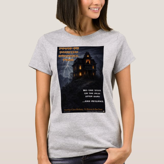 Haunted Squirrel Peak T-Shirt (Front)