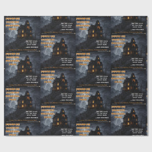 Haunted Squirrel Peak Wrapping Paper