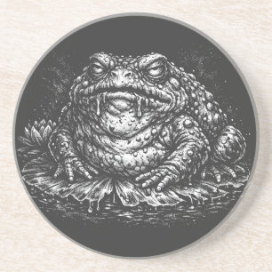 Haunted Toad Sigil by BurnsInHell Coaster