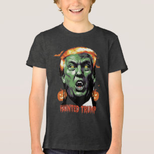 Haunted Trump Tri-Blend Shirt