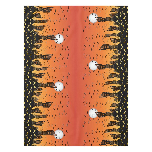 Haunted Village Tablecloth (Front)