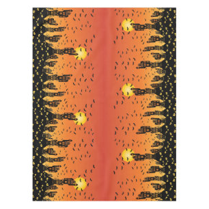 Haunted Village Tablecloth