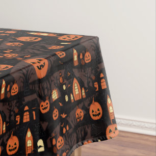 Haunted Village Tablecloth