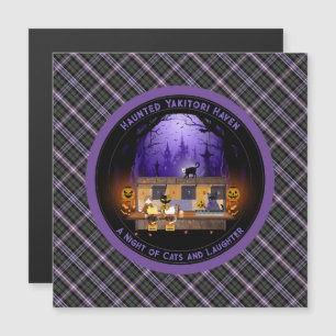 Haunted Yakitori Haven Magnetic Card