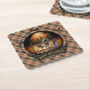 Haunted Yakitori Haven Paper Coaster