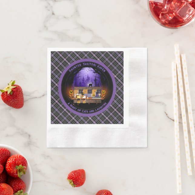 Haunted Yakitori Haven Paper Napkin (Insitu)